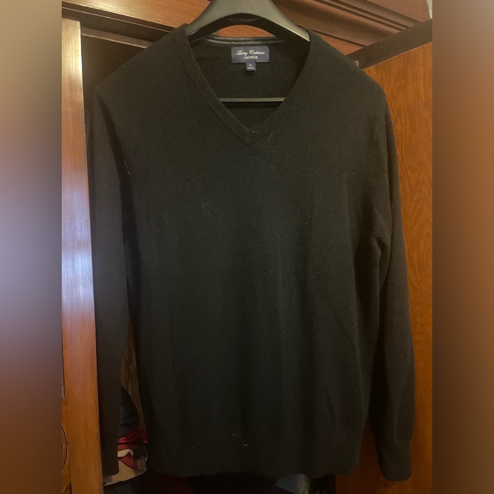 Luxury Cremieux 100% cashmere sweater, size XL